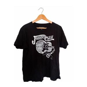 Vintage Johnny Cash Black T-Shirt